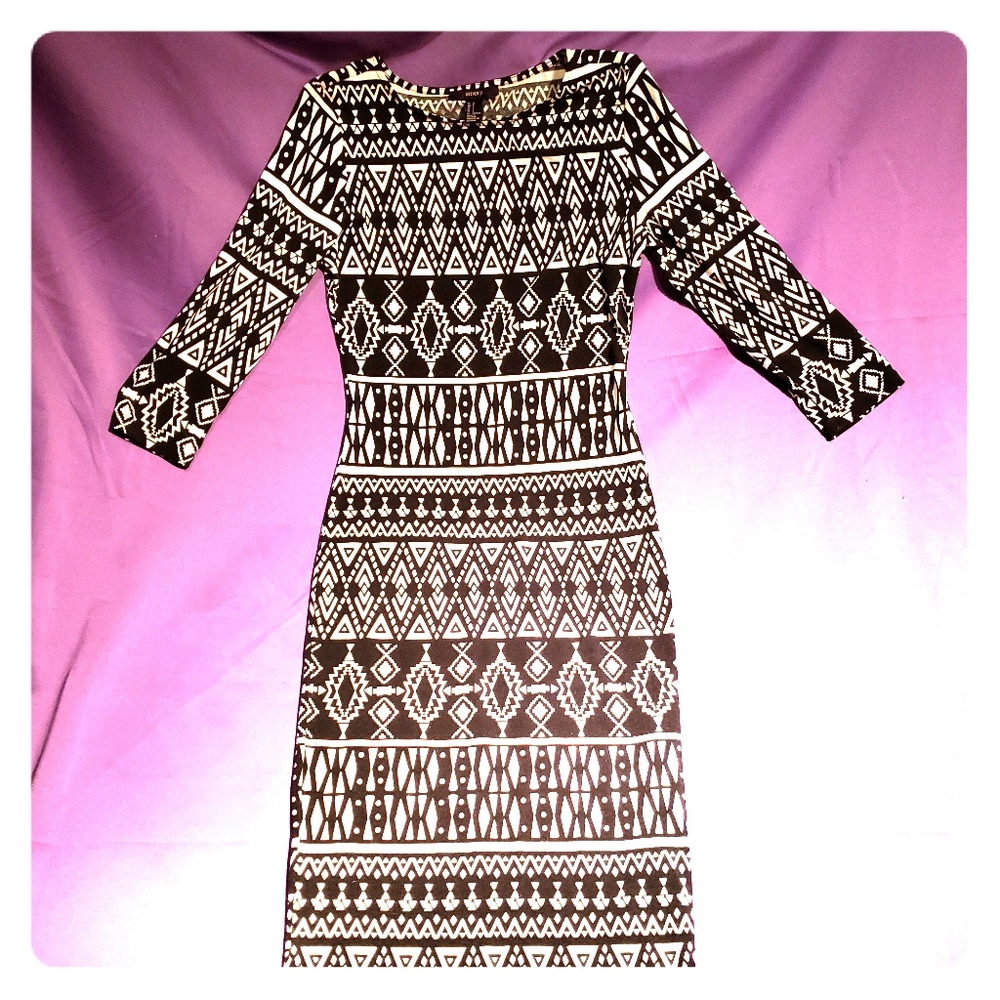 Forever 21 form fitted dress